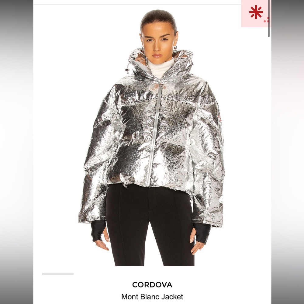 Cordova Silver Mont Blanc Women's Puffer Jacket